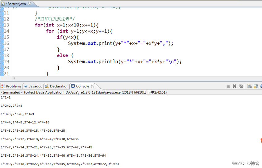 Java和Python中for循环的比较