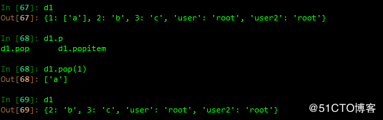 python之列表、元组、字典