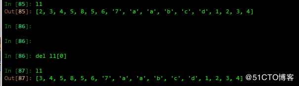 python之列表、元组、字典