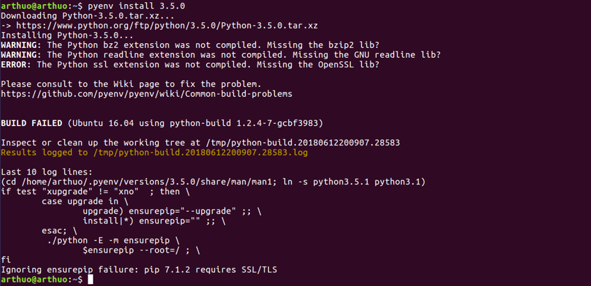 install python 3.5 ubuntu 16.04